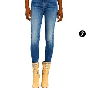 MOTHER Looker Ankle Fray size 26